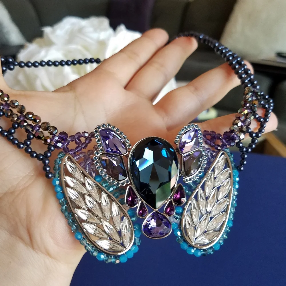 AUTHENTIC Swarovski Parade Large Statement Necklace NWT